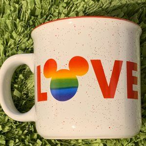Rainbow Disney Collection Mug  LOVE (NEW)